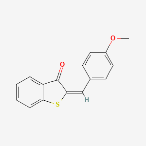2-(4-methoxybenzylidene)-1-benzothiophen-3(2H)-one