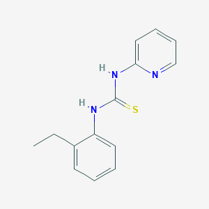 N-(2-ethylphenyl)-N'-2-pyridinylthiourea