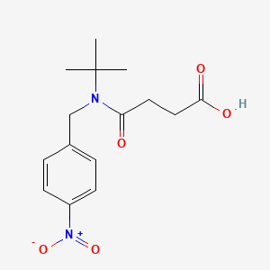 4-[tert-butyl(4-nitrobenzyl)amino]-4-oxobutanoic acid