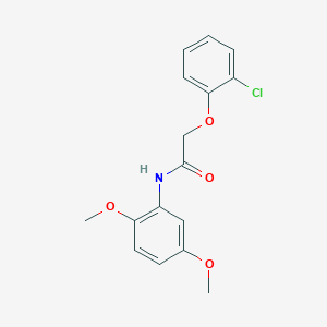 2-(2-chlorophenoxy)-N-(2,5-dimethoxyphenyl)acetamide