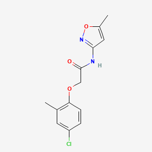 2-(4-chloro-2-methylphenoxy)-N-(5-methyl-3-isoxazolyl)acetamide