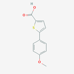 molecular formula C12H10O3S B055046 5-(4-methoxyphenyl)thiophene-2-carboxylic Acid CAS No. 116016-56-9