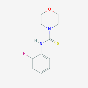N-(2-fluorophenyl)-4-morpholinecarbothioamide