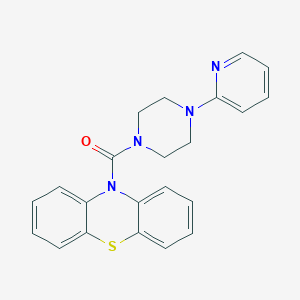 10-{[4-(2-pyridinyl)-1-piperazinyl]carbonyl}-10H-phenothiazine