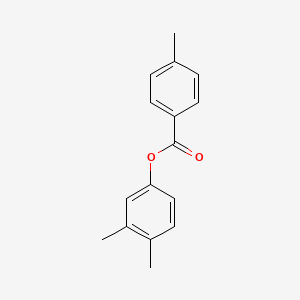 molecular formula C16H16O2 B5505564 3,4-二甲苯甲酸4-甲苯酯 