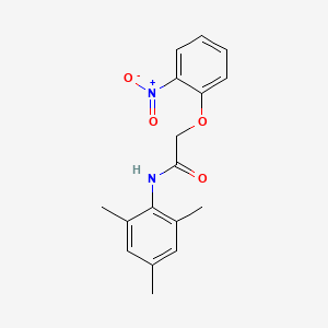 molecular formula C17H18N2O4 B5505664 N-mesityl-2-(2-nitrophenoxy)acetamide 