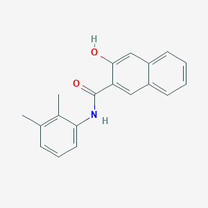 molecular formula C19H17NO2 B5507789 N-(2,3-dimethylphenyl)-3-hydroxy-2-naphthamide CAS No. 6358-02-7