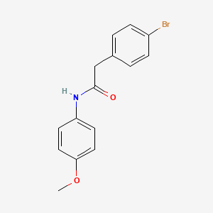 2-(4-bromophenyl)-N-(4-methoxyphenyl)acetamide