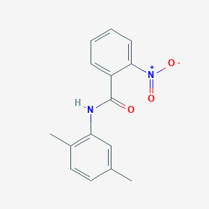 molecular formula C15H14N2O3 B5508315 N-(2,5-dimethylphenyl)-2-nitrobenzamide CAS No. 53623-77-1