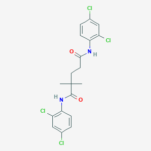 N,N'-bis(2,4-dichlorophenyl)-2,2-dimethylpentanediamide