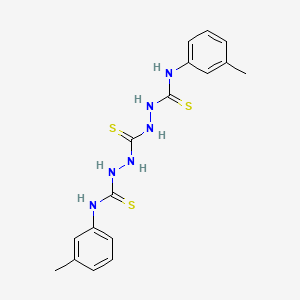 2,2'-(thioxomethylene)bis[N-(3-methylphenyl)hydrazinecarbothioamide]
