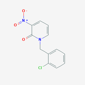 1-(2-chlorobenzyl)-3-nitropyridin-2(1H)-one