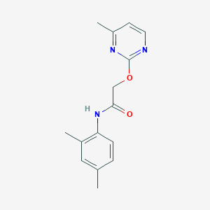 N-(2,4-dimethylphenyl)-2-[(4-methyl-2-pyrimidinyl)oxy]acetamide