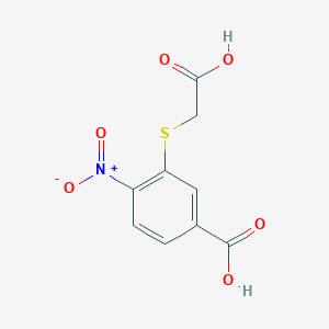 3-[(carboxymethyl)thio]-4-nitrobenzoic acid