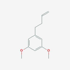molecular formula C12H16O2 B055109 4-(3,5-Dimethoxyphenyl)-1-butene CAS No. 111540-02-4