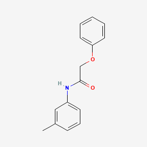 molecular formula C15H15NO2 B5511110 N-(3-methylphenyl)-2-phenoxyacetamide 