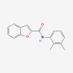 molecular formula C17H15NO2 B5511147 N-(2,3-dimethylphenyl)-1-benzofuran-2-carboxamide 
