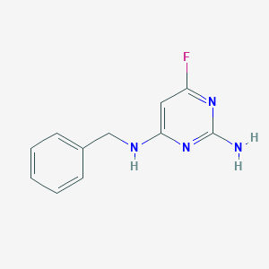 N~4~-benzyl-6-fluoro-2,4-pyrimidinediamine