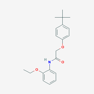 molecular formula C20H25NO3 B5511747 2-(4-tert-butylphenoxy)-N-(2-ethoxyphenyl)acetamide 