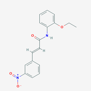 N-(2-ethoxyphenyl)-3-(3-nitrophenyl)acrylamide