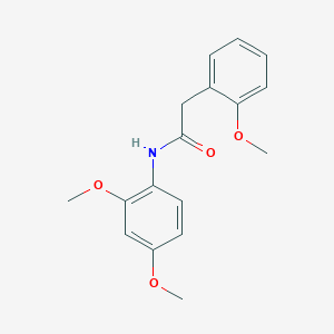 N-(2,4-dimethoxyphenyl)-2-(2-methoxyphenyl)acetamide