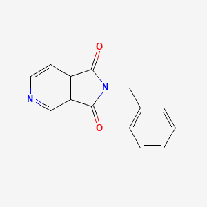 molecular formula C14H10N2O2 B5512204 2-benzyl-1H-pyrrolo[3,4-c]pyridine-1,3(2H)-dione 