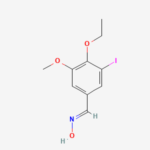 4-ethoxy-3-iodo-5-methoxybenzaldehyde oxime