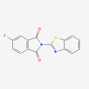 2-(1,3-benzothiazol-2-yl)-5-fluoro-1H-isoindole-1,3(2H)-dione