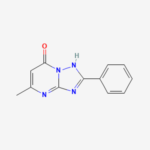 5-methyl-2-phenyl[1,2,4]triazolo[1,5-a]pyrimidin-7(4H)-one