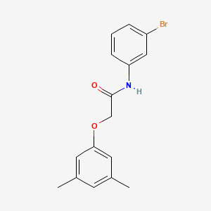N-(3-bromophenyl)-2-(3,5-dimethylphenoxy)acetamide
