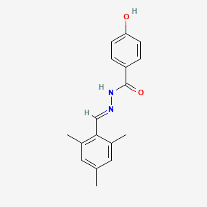 molecular formula C17H18N2O2 B5513184 4-羟基-N'-(间甲基亚甲基)苯甲酰肼 