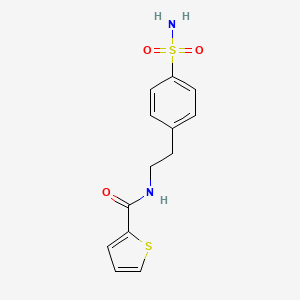 N-{2-[4-(aminosulfonyl)phenyl]ethyl}-2-thiophenecarboxamide