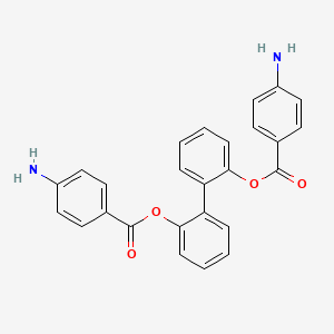 molecular formula C26H20N2O4 B5514504 2,2'-联苯二甲酸二(4-氨基苯酯) 