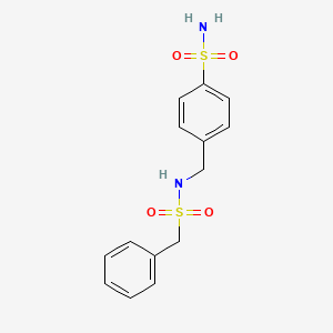 4-{[(benzylsulfonyl)amino]methyl}benzenesulfonamide