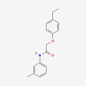 molecular formula C17H19NO2 B5515233 2-(4-ethylphenoxy)-N-(3-methylphenyl)acetamide 
