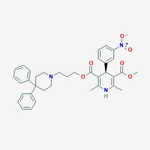 molecular formula C36H39N3O6 B055155 Niguldipine CAS No. 113165-32-5