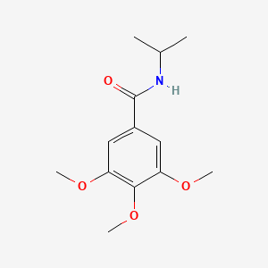 3,4,5-trimethoxy-N-(propan-2-yl)benzamide