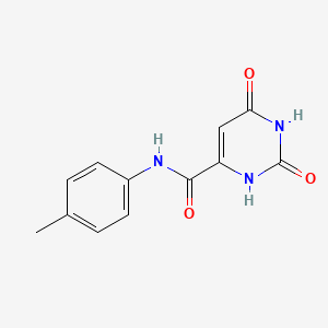 N-(4-methylphenyl)-2,6-dioxo-1,2,3,6-tetrahydropyrimidine-4-carboxamide