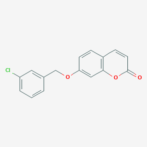 7-[(3-chlorobenzyl)oxy]-2H-chromen-2-one