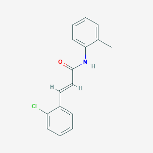3-(2-chlorophenyl)-N-(2-methylphenyl)acrylamide