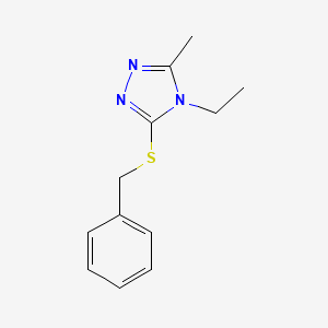 3-(benzylthio)-4-ethyl-5-methyl-4H-1,2,4-triazole