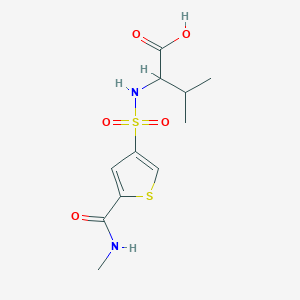 N-({5-[(methylamino)carbonyl]-3-thienyl}sulfonyl)valine