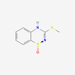 3-(methylthio)-2H-1,2,4-benzothiadiazine 1-oxide
