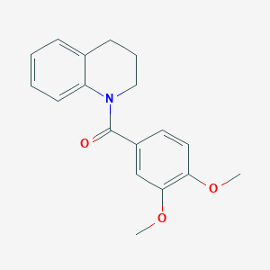 1-(3,4-dimethoxybenzoyl)-1,2,3,4-tetrahydroquinoline