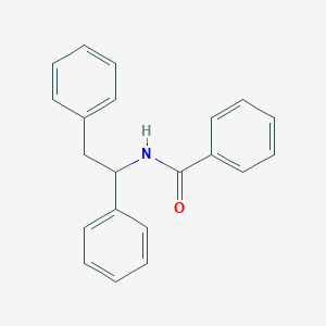 molecular formula C21H19NO B5517831 N-(1,2-diphenylethyl)benzamide 