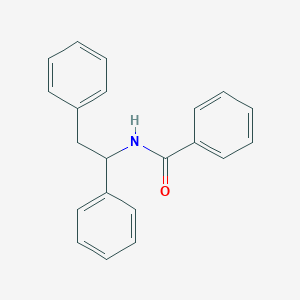 molecular formula C21H19NO B5517831 N-(1,2-二苯乙基)苯甲酰胺 