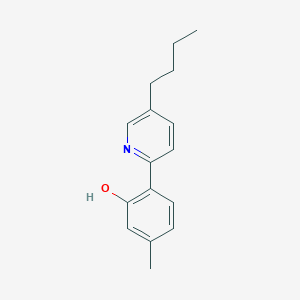 2-(5-butyl-2-pyridinyl)-5-methylphenol