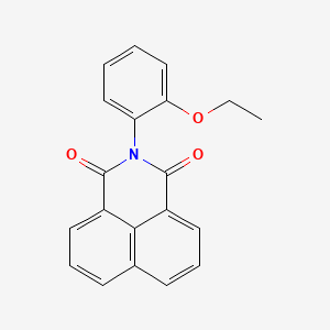 molecular formula C20H15NO3 B5517894 2-(2-ethoxyphenyl)-1H-benzo[de]isoquinoline-1,3(2H)-dione 