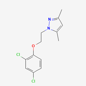 1-[2-(2,4-dichlorophenoxy)ethyl]-3,5-dimethyl-1H-pyrazole