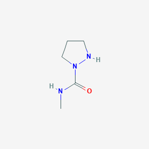 B055186 N-methylpyrazolidine-1-carboxamide CAS No. 124072-93-1